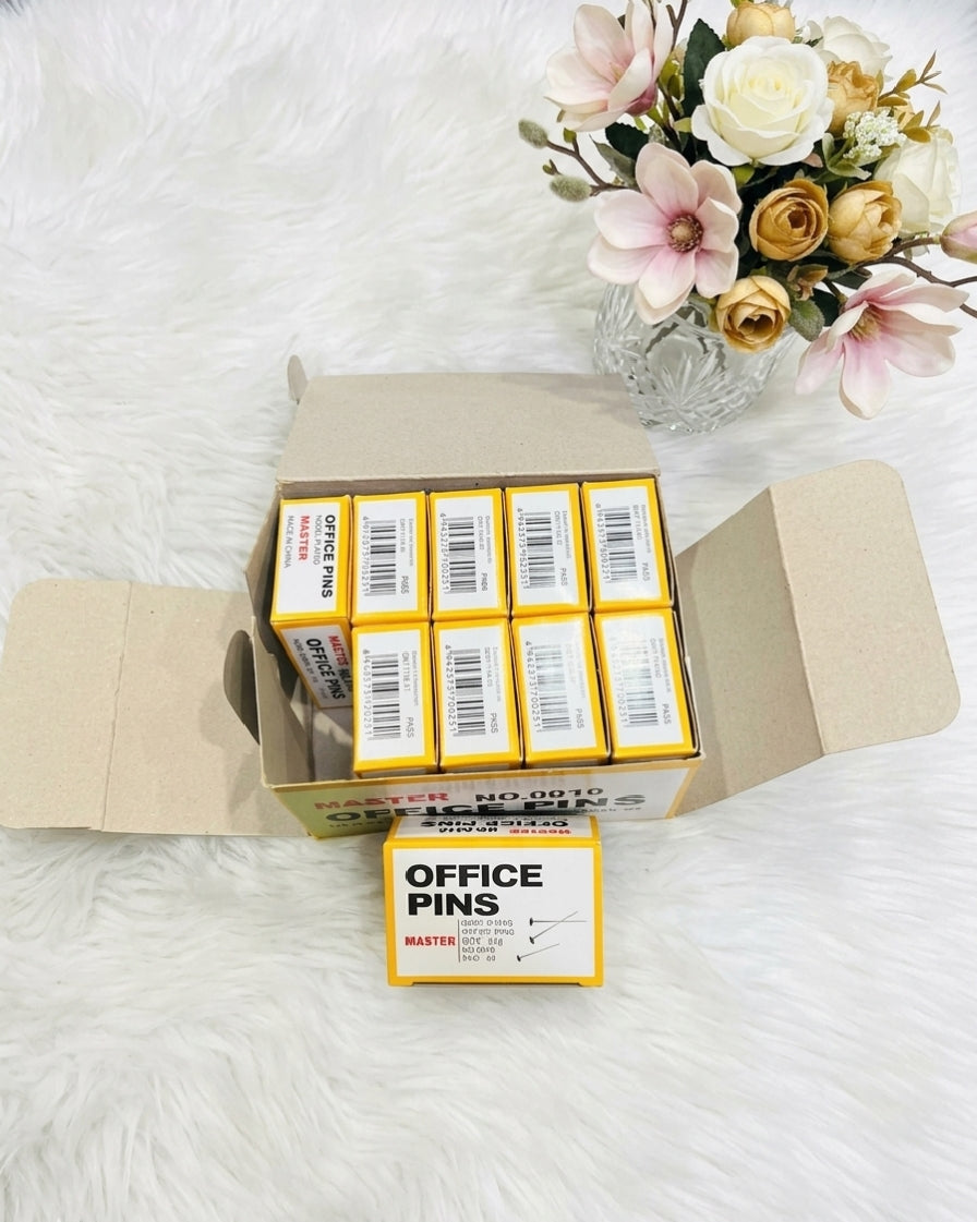Master Office Pins | Nickel Plated Office Pins