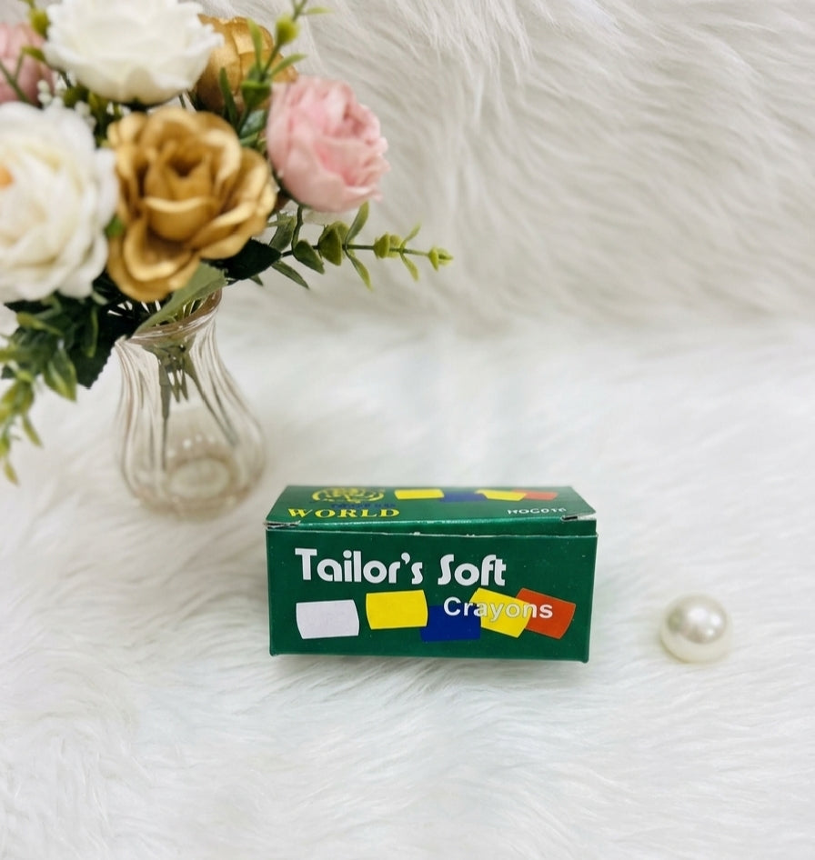 Tailor’s Fabric Marking Chalk Box – 10 Pieces