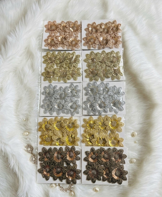 Fancy Tassel Flowers – 6 Pieces Pack