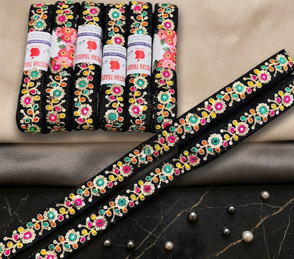 Multi Design Decorative Lace – 8 Yards Roll