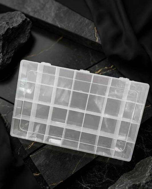 28 Compartment Empty Plastic Storage Box