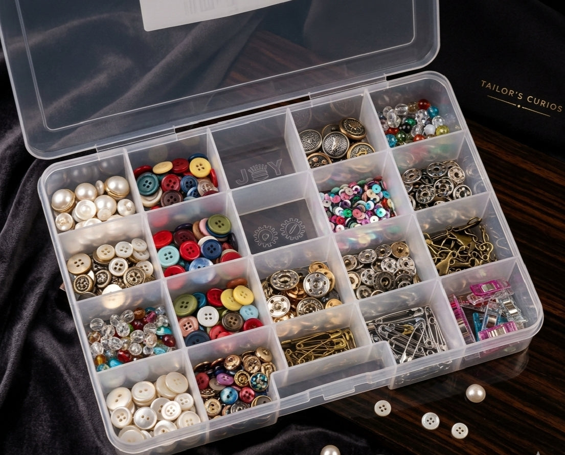 20 Compartment Empty Plastic Storage Box