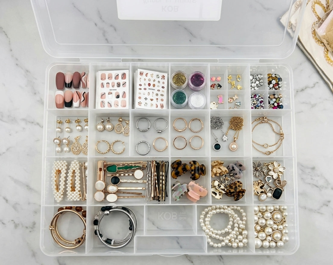 Ultimate Storage Organizer Bundle (20 & 28 Grid Compartment Boxes Set) - Special Combo Offer